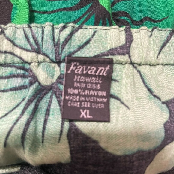 FAVANT Hibiscus Strapless Ruffle Shorts Romper Floral Size XL - Picture 6 of 6